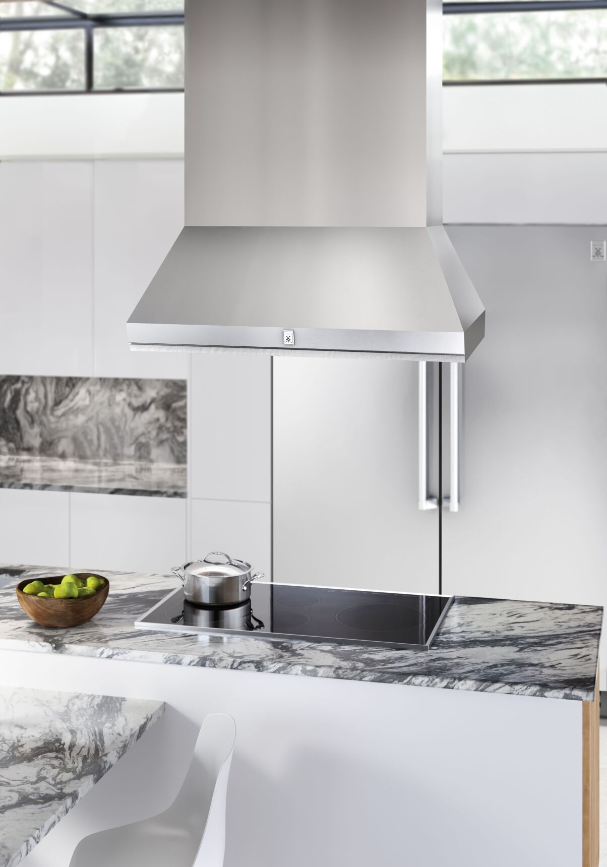 Minimal - Modern Style Kitchen_Induction Cooktop and Island Ventilation Detail.tif